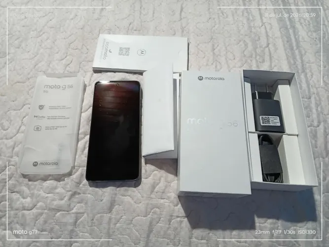 Moto G 56 256 gigas de memória 
