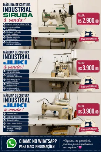 Máquinas de costura