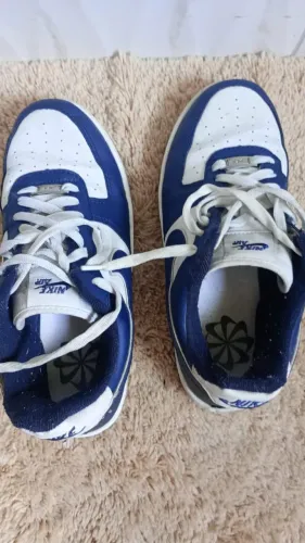 Tênis Nike masculino azul e Branco 38