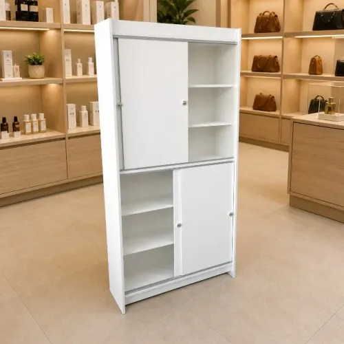ESTANTE PRATELEIRA COM PORTAS EM MDF - NOVO - ENTREGA RÁPIDA