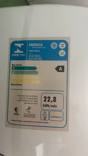 Ar condicionado Gree 12btuh