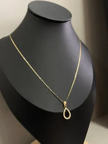 Corrente Piastrine de ouro 2.33g 18k procedência garantia eterna