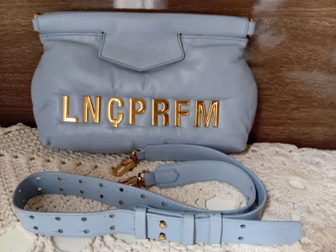 BOLSA LANÇA PERFUME AZUL