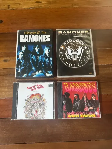 Ramones - Lote c/ 2 CDS + 2 CDS