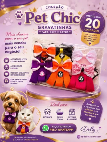 Kit acessórios pet