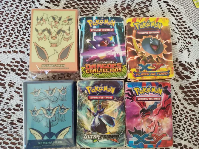 Pokémon tcg - Decks e sleeves