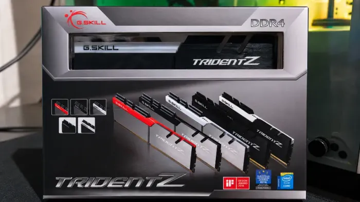 Memória G.Skill Trident Z 16GB DDR4 3200 CL16 Samsung B-Die (2x8GB) - Nova