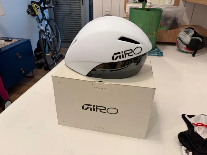 Capacete aero Triathlon TT giro aerohead MIPS M
