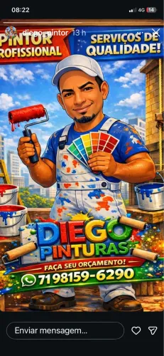Trabalho com pintura 