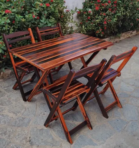 Conjunto mesa 70x120
