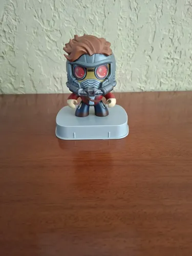 BonecoMighty Muggs Star Lord, Hasbro colecionavel