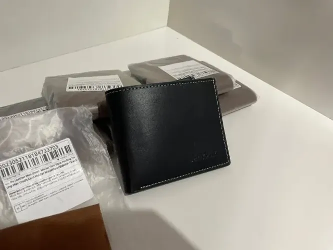 Carteira de Couro Masculina Deabolar