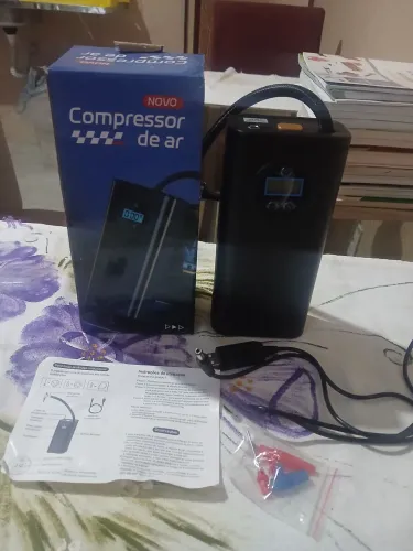 Compressor de ar digital multifunções 