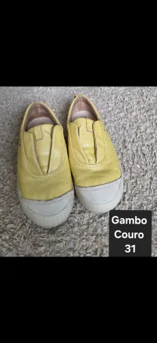 Tenis Gambo Couro 31