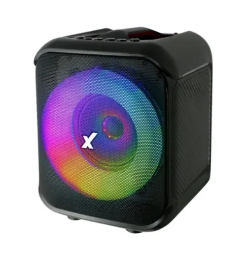 Caixa de Som Amplificada Amvox ACA 150 Pop Preto 150W Bluetooth Até 4 Horas de Bateria