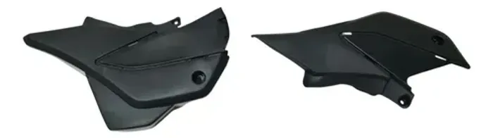 Par Carenagem Lateral Honda Bros 125/150 2003/08 Paramotos Preto