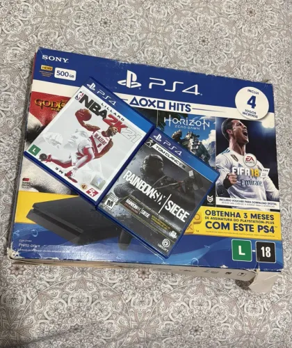 PlayStation 4 slim 500gb promoção 