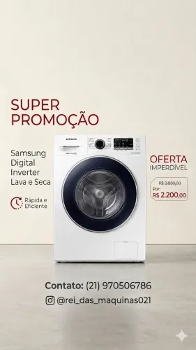 Lava e seca Samsung 11kg