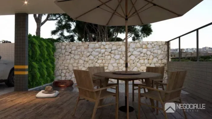 Apartamento com 2 dormitórios à venda, 55 m² por R$ 265.152,00 - Liberdade - Campina Grand