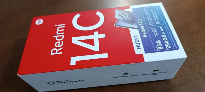 Celular redmi 14c 256 GB novo sem uso