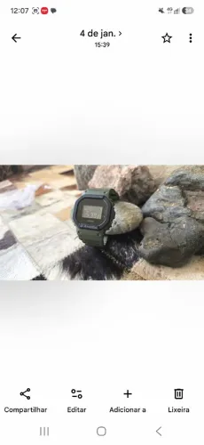 Relogio Cássio G- Shock