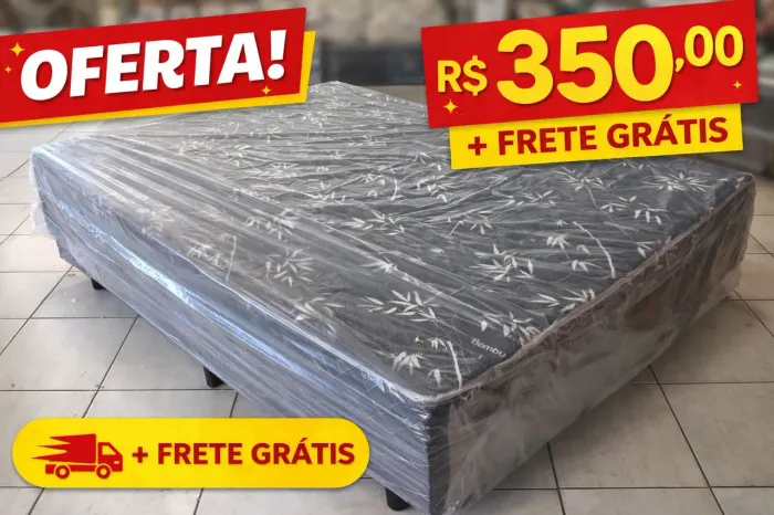 Cama box Casal - Oferta do dia