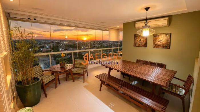 Lindo Apartamento de Alto Padrão no Reserva do Bosque Resort | 4 Quartos | Porteira Fechad