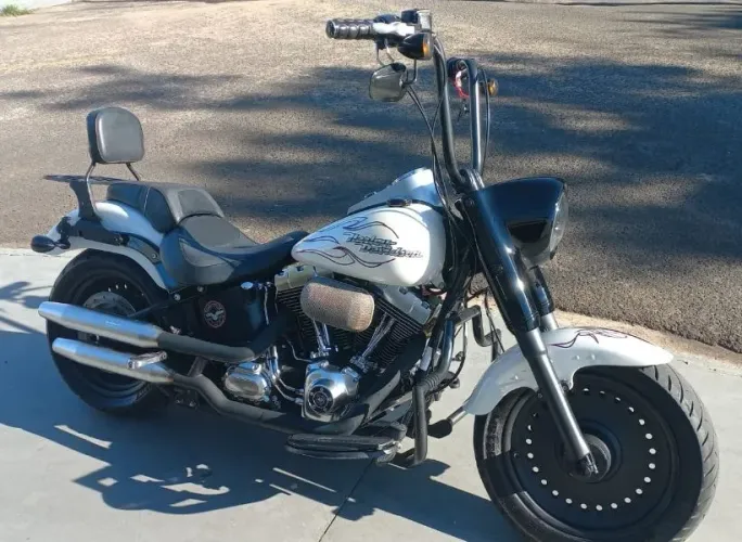  Harley davidson Fat boy customizada 
