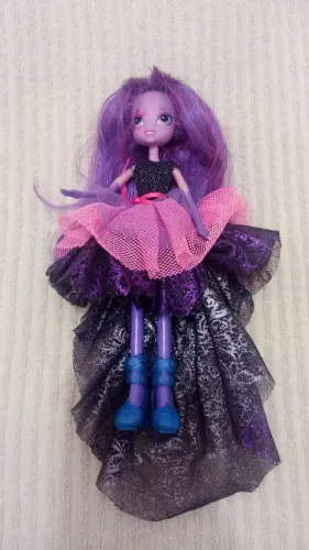 Boneca Neon Rainbow rocks my little poney equestria girl 