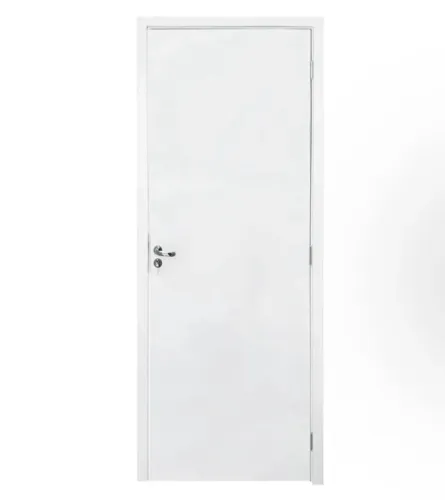 Porta nova branca 210x60 com fechadura e acessórios