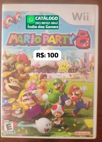Mario Party 8 = R$: 100