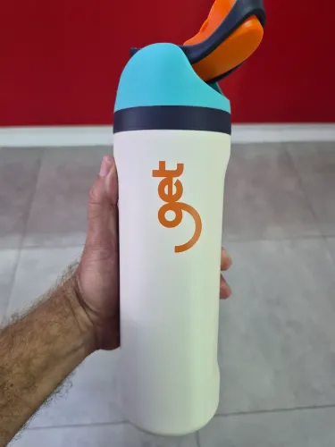 Garrafa Térmica Inox Get Wai 710ml Bebidas geladas por até 24 horas e quentes