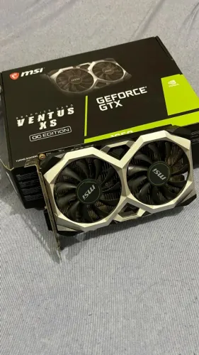 Placa de Vídeo GTX 1650 D6 Ventus XS OCV3 MSI NVIDIA GeForce 4GB GDDR6 G- Sync - 912-V812-