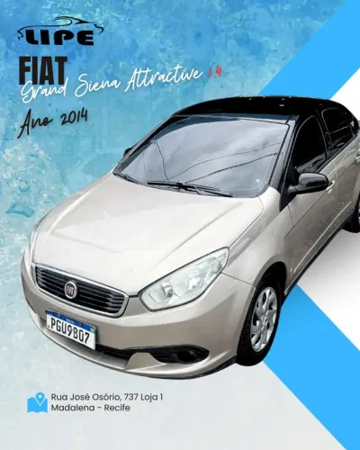 Fiat Grand Siena Attrac. 1.4 EVO F.flex 8V 2014