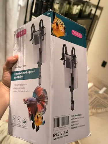 Vendo filtro para aquário de 500L/h