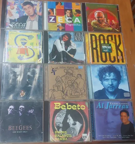 Lote de cds originais por 250 reais