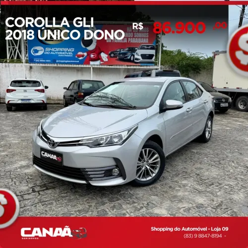 Toyota Corolla GLI 1.8 Flex 16V Aut. 2018
