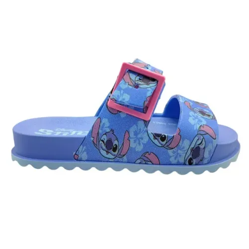 Chinelo Slide Infantil Meninas Conforto Summer Grendene Kids Azul 23198BG537