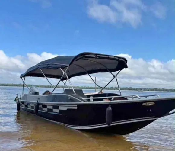 Lancha de alumínio naval soldada