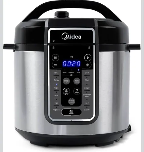 Panela de Pressão Elétrica Midea 6L - Seminova