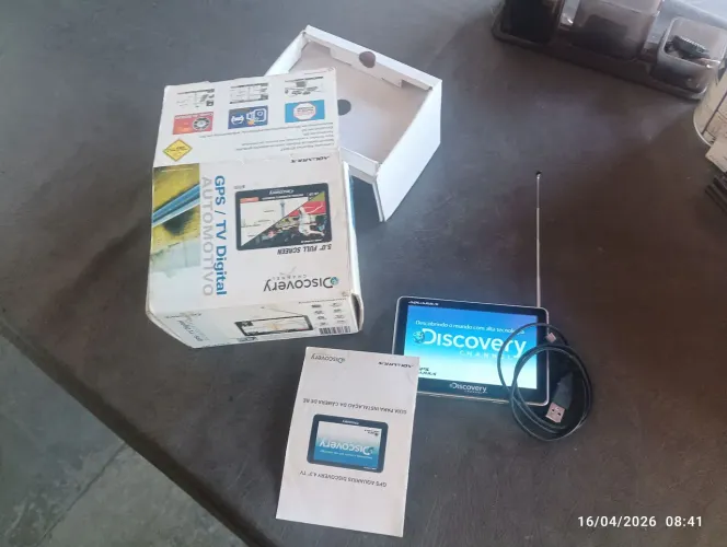 GPS com Tv digital 5 polegadas