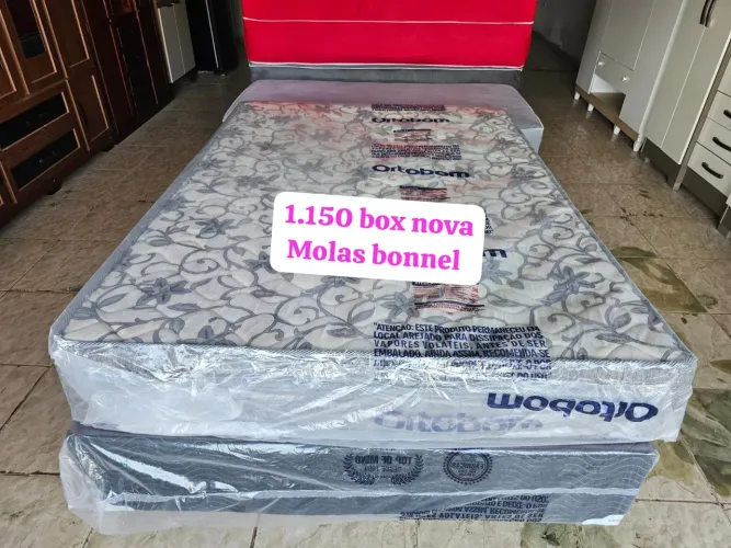 CAMA BOX CASAL MOLAS BONNEL NOVA