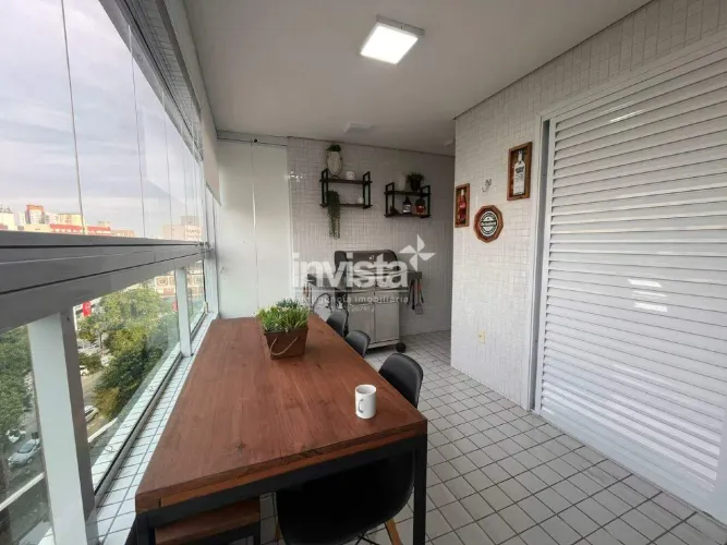 Apartamento 02 dormitórios para Locação no bairro Vila Mathias - Porteira Fechada!
