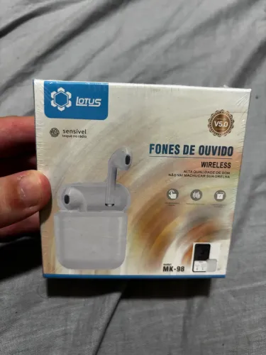 Fone de Ouvido sem fio - Novo