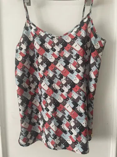 Blusa alça gatinhos LÊS CHEMISES 