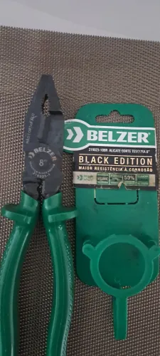 Alicate belzer tesoura  black edition  8 pol. Novo 