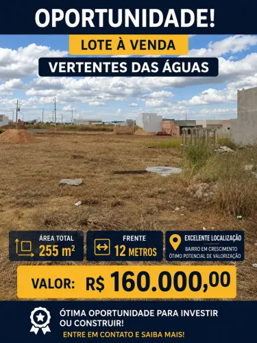 OPORTUNIDADE NO VERTENTES DAS ÁGUAS!