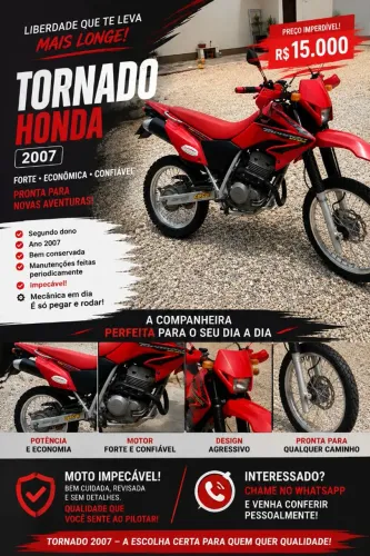 Tornado Honda 2007 