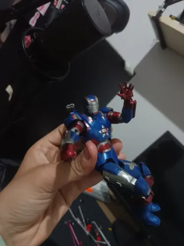 Boneco Maquina de combate patriota 1/12 model kit já montada