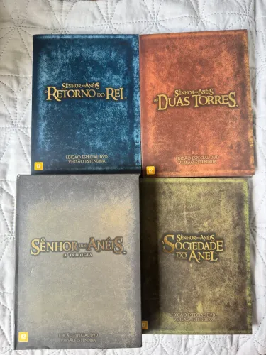 Trilogia senhor dos anéis versão estendida especial Box DVD